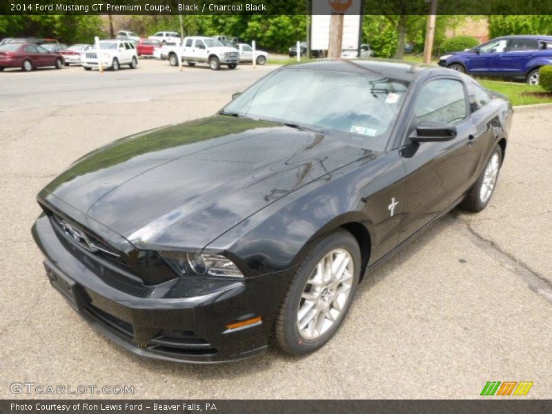 Black / Charcoal Black 2014 Ford Mustang GT Premium Coupe