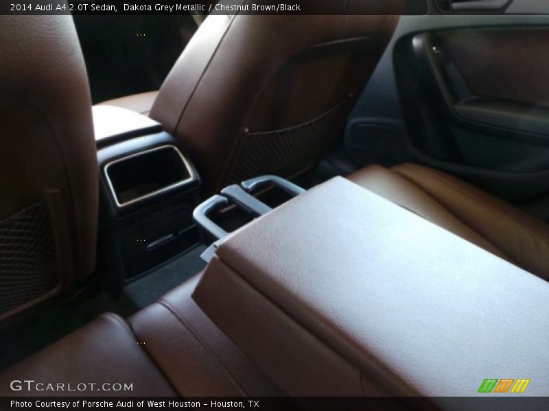 Dakota Grey Metallic / Chestnut Brown/Black 2014 Audi A4 2.0T Sedan