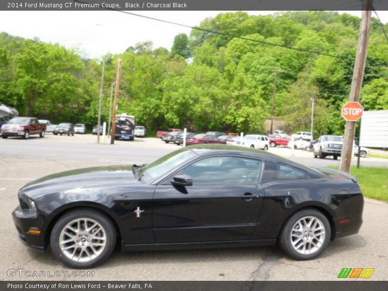 Black / Charcoal Black 2014 Ford Mustang GT Premium Coupe
