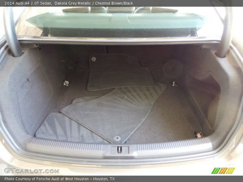 Dakota Grey Metallic / Chestnut Brown/Black 2014 Audi A4 2.0T Sedan