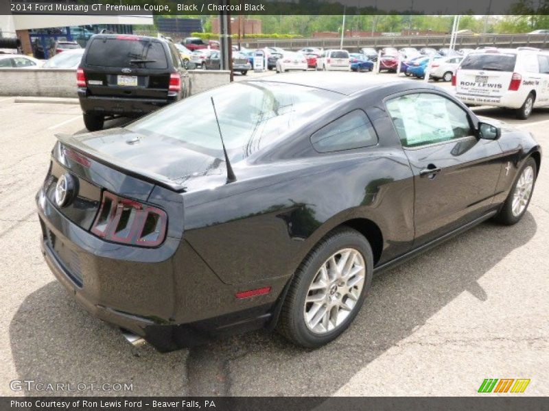 Black / Charcoal Black 2014 Ford Mustang GT Premium Coupe