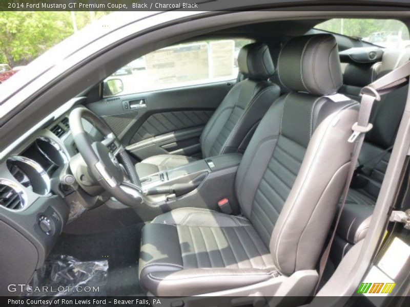 Black / Charcoal Black 2014 Ford Mustang GT Premium Coupe