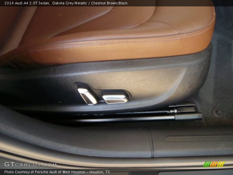 Dakota Grey Metallic / Chestnut Brown/Black 2014 Audi A4 2.0T Sedan