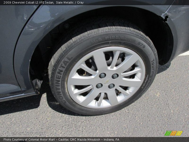Slate Metallic / Gray 2009 Chevrolet Cobalt LS XFE Sedan