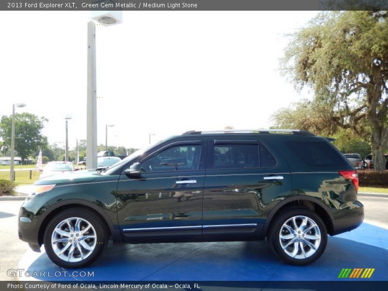  2013 Explorer XLT Green Gem Metallic