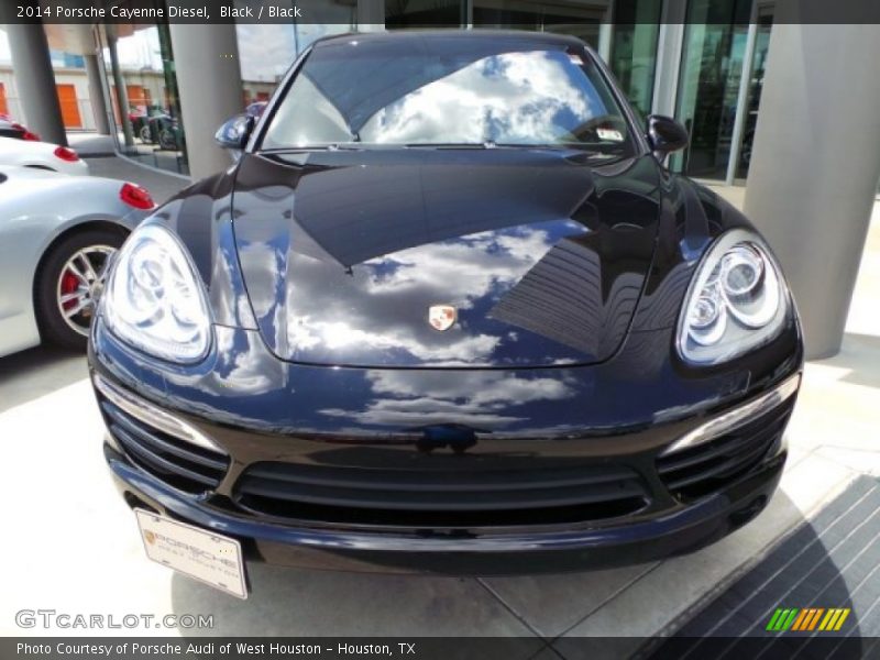 Black / Black 2014 Porsche Cayenne Diesel