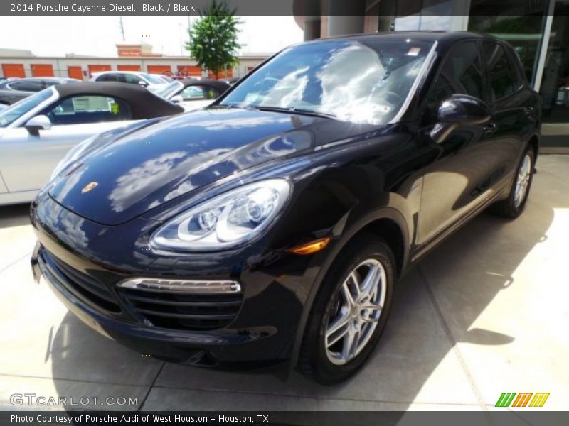 Black / Black 2014 Porsche Cayenne Diesel