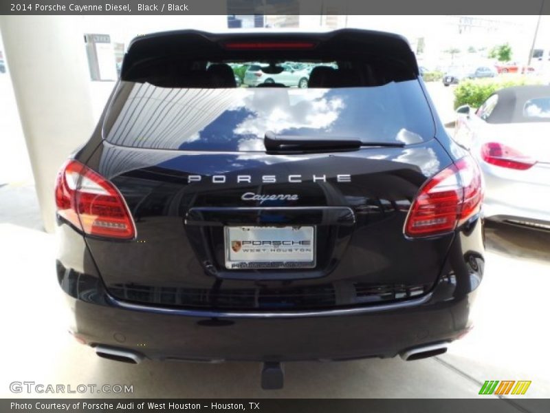 Black / Black 2014 Porsche Cayenne Diesel