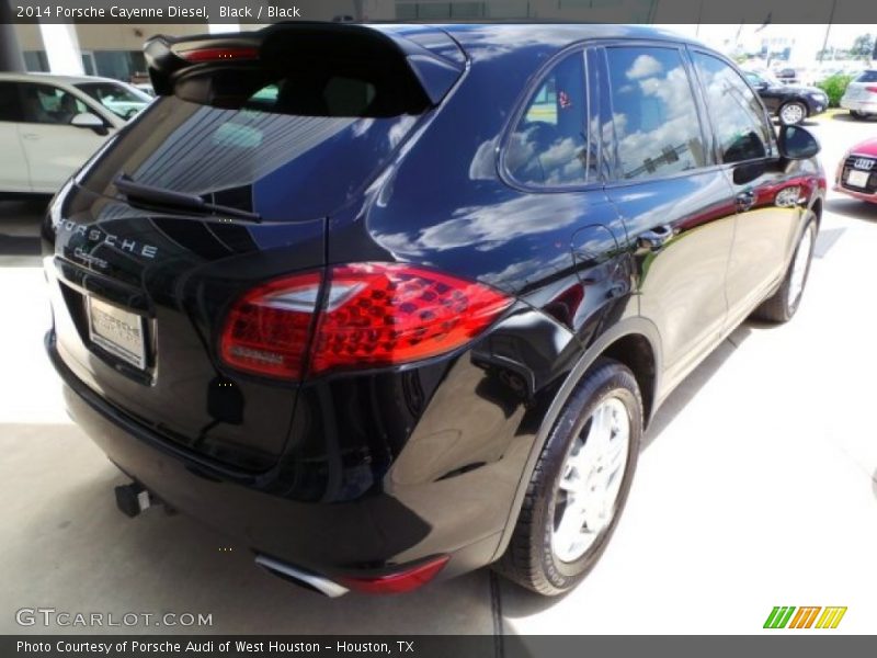 Black / Black 2014 Porsche Cayenne Diesel