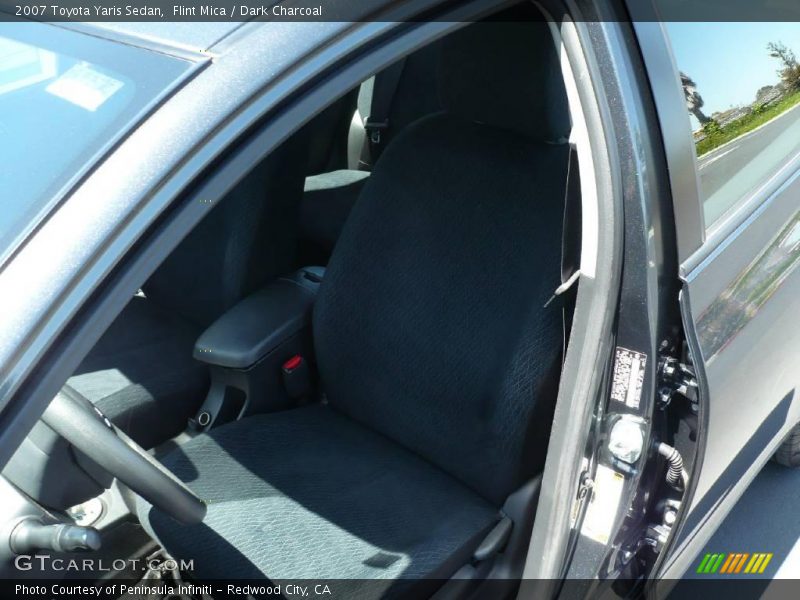 Flint Mica / Dark Charcoal 2007 Toyota Yaris Sedan
