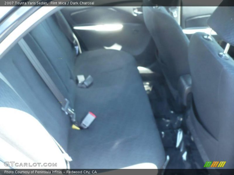 Flint Mica / Dark Charcoal 2007 Toyota Yaris Sedan