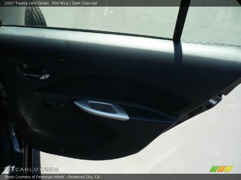 Flint Mica / Dark Charcoal 2007 Toyota Yaris Sedan
