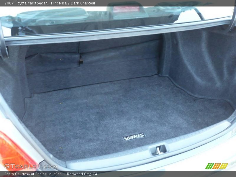 Flint Mica / Dark Charcoal 2007 Toyota Yaris Sedan