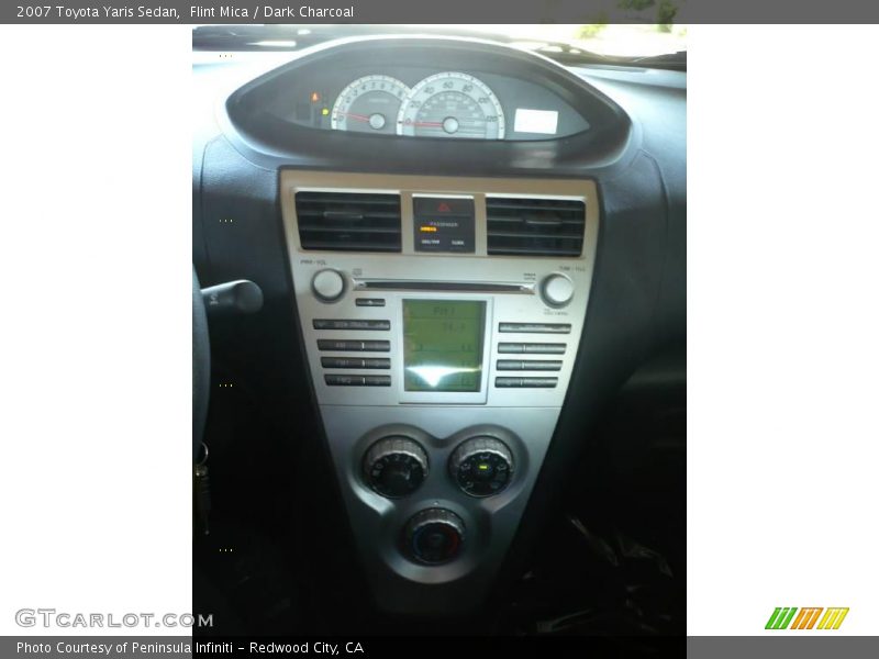 Flint Mica / Dark Charcoal 2007 Toyota Yaris Sedan