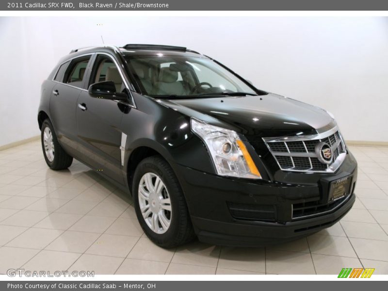 Black Raven / Shale/Brownstone 2011 Cadillac SRX FWD