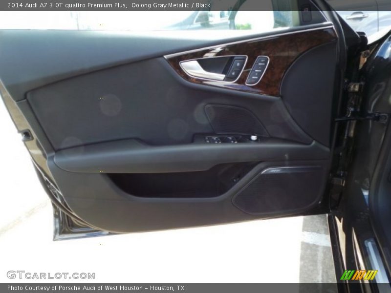 Oolong Gray Metallic / Black 2014 Audi A7 3.0T quattro Premium Plus