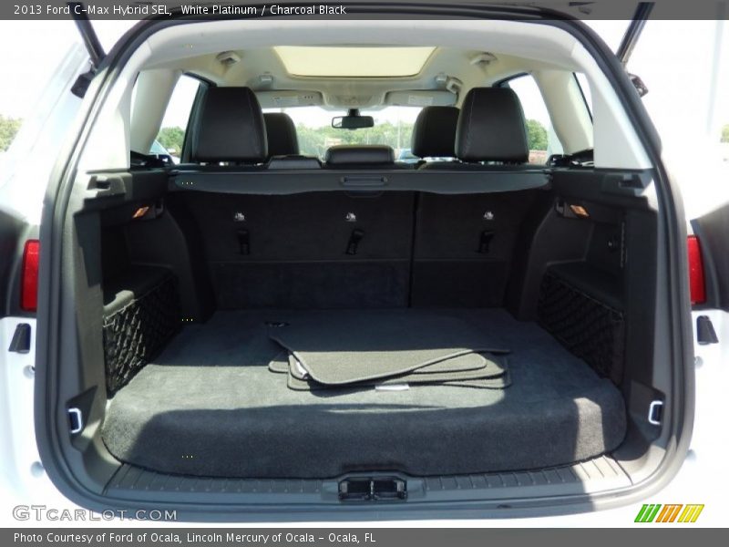 White Platinum / Charcoal Black 2013 Ford C-Max Hybrid SEL