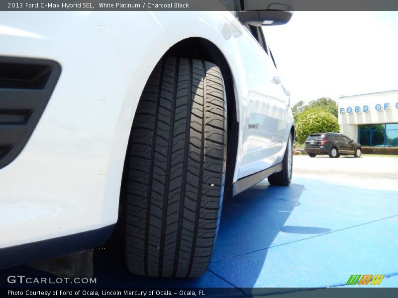 White Platinum / Charcoal Black 2013 Ford C-Max Hybrid SEL