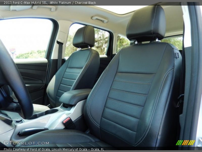 White Platinum / Charcoal Black 2013 Ford C-Max Hybrid SEL