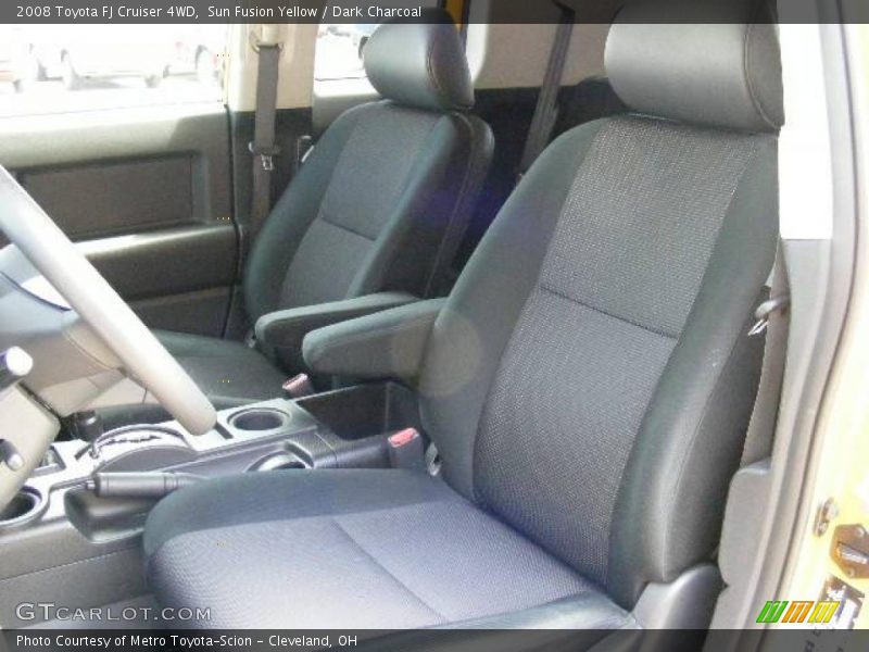 Sun Fusion Yellow / Dark Charcoal 2008 Toyota FJ Cruiser 4WD