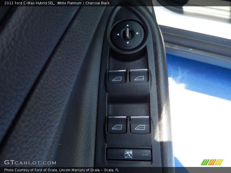 White Platinum / Charcoal Black 2013 Ford C-Max Hybrid SEL