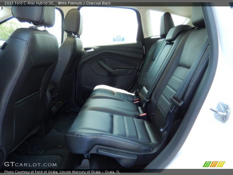 White Platinum / Charcoal Black 2013 Ford C-Max Hybrid SEL