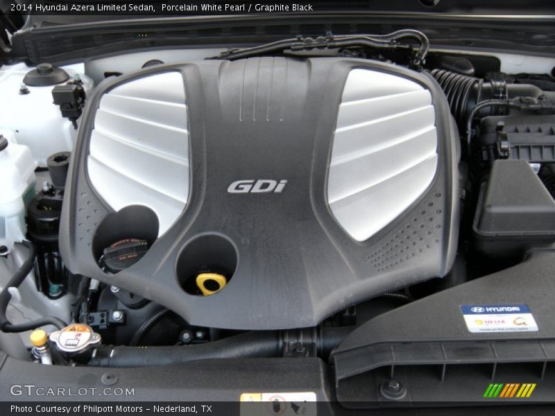  2014 Azera Limited Sedan Engine - 3.3 Liter GDI DOHC D-CVVT 24-Valve V6