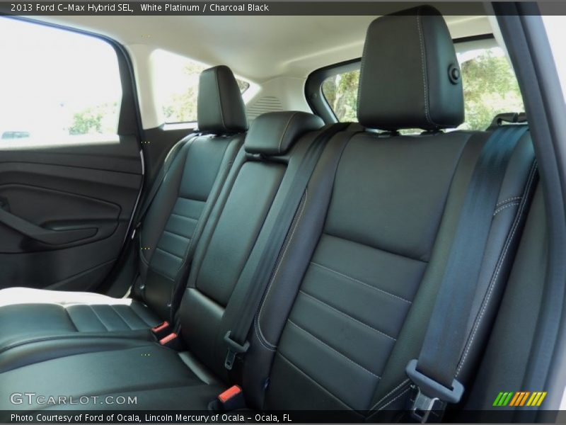 White Platinum / Charcoal Black 2013 Ford C-Max Hybrid SEL