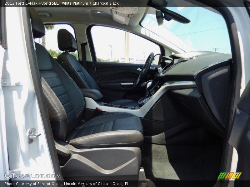 White Platinum / Charcoal Black 2013 Ford C-Max Hybrid SEL
