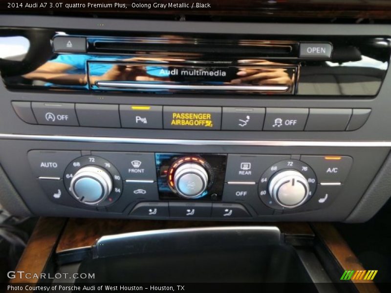 Oolong Gray Metallic / Black 2014 Audi A7 3.0T quattro Premium Plus