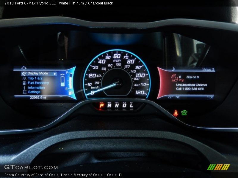 White Platinum / Charcoal Black 2013 Ford C-Max Hybrid SEL