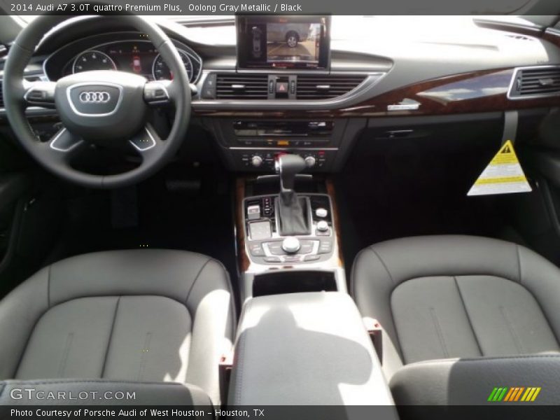 Oolong Gray Metallic / Black 2014 Audi A7 3.0T quattro Premium Plus