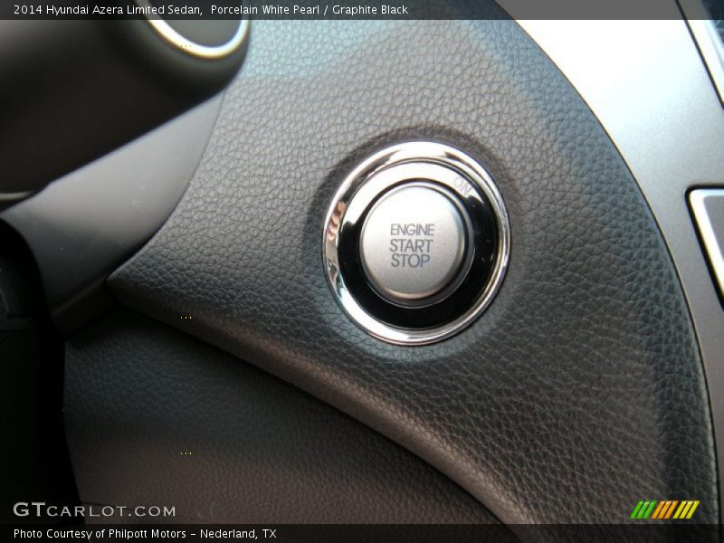Controls of 2014 Azera Limited Sedan