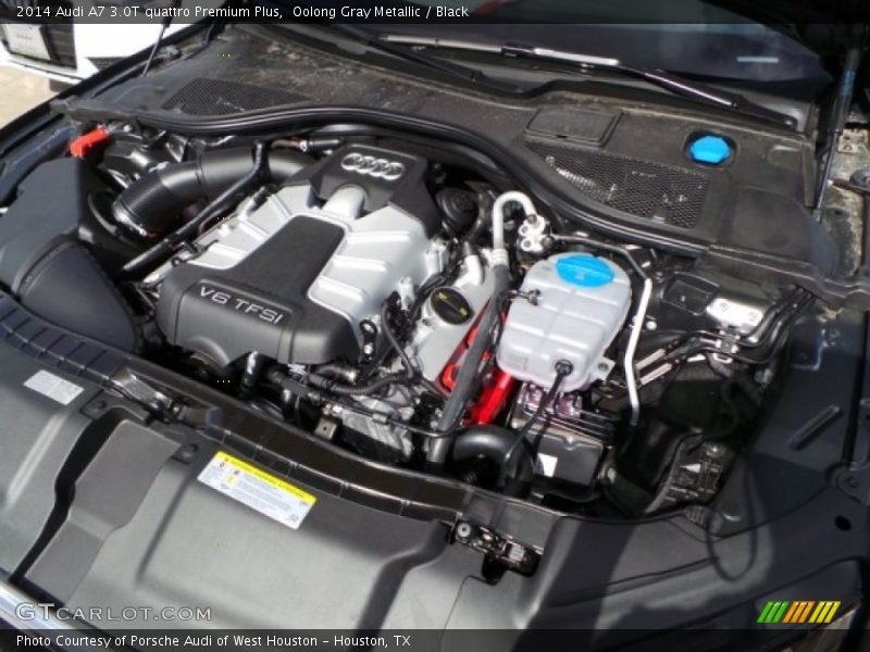  2014 A7 3.0T quattro Premium Plus Engine - 3.0 Liter Supercharged FSI DOHC 24-Valve VVT V6