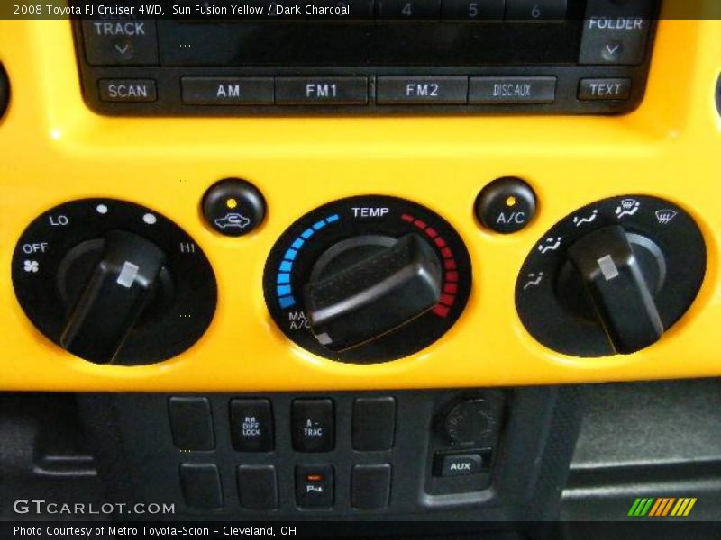 Sun Fusion Yellow / Dark Charcoal 2008 Toyota FJ Cruiser 4WD