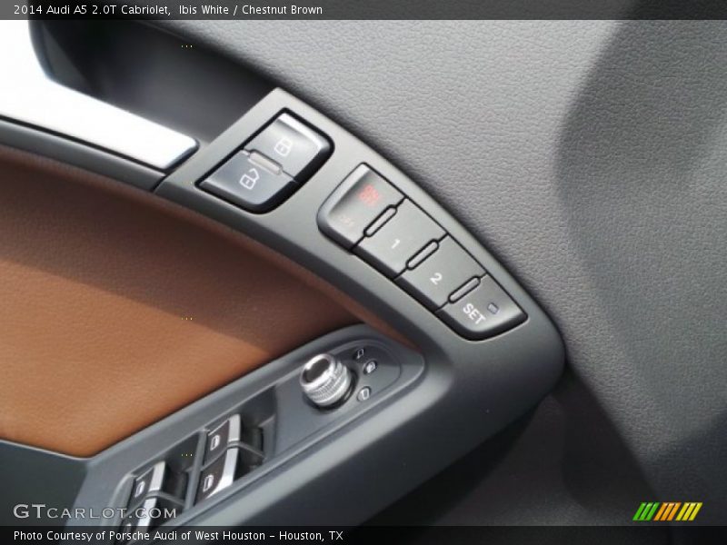 Controls of 2014 A5 2.0T Cabriolet