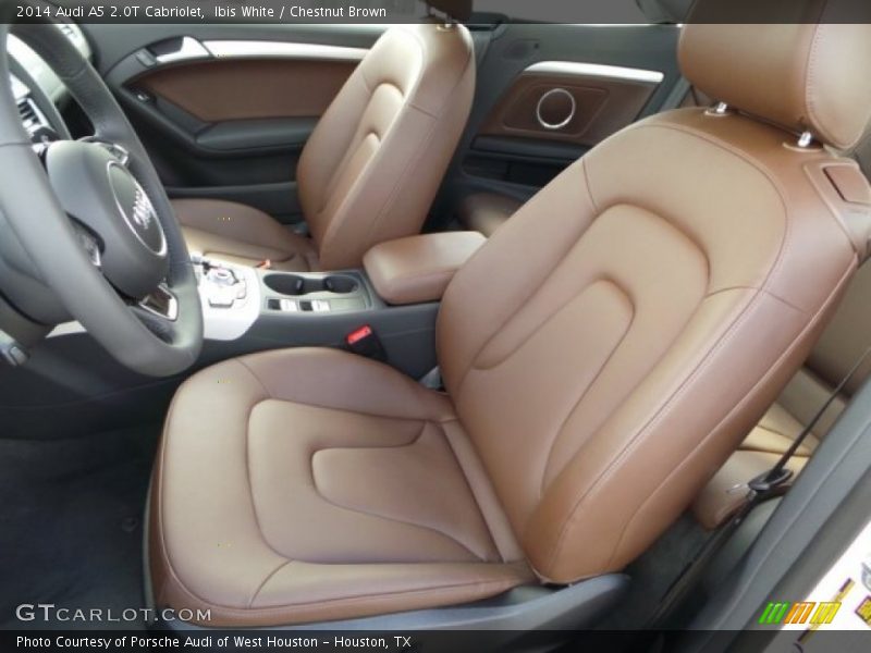 Front Seat of 2014 A5 2.0T Cabriolet