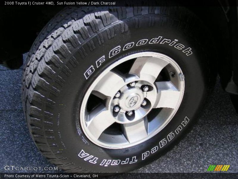 Sun Fusion Yellow / Dark Charcoal 2008 Toyota FJ Cruiser 4WD