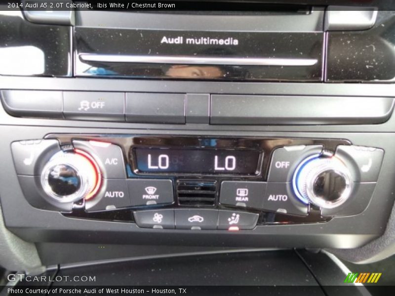 Controls of 2014 A5 2.0T Cabriolet