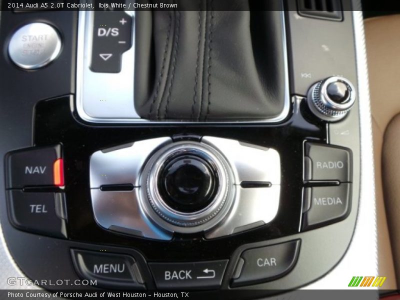 Controls of 2014 A5 2.0T Cabriolet
