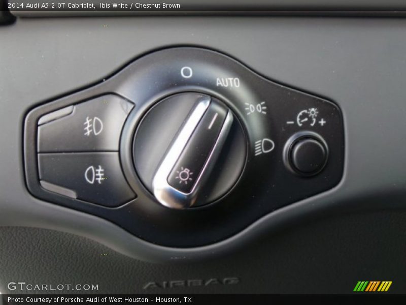 Controls of 2014 A5 2.0T Cabriolet
