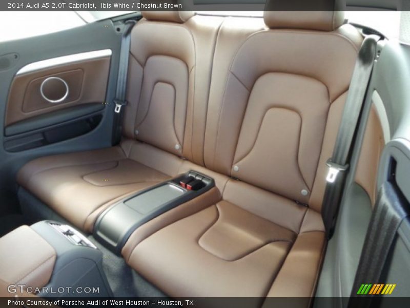 Rear Seat of 2014 A5 2.0T Cabriolet