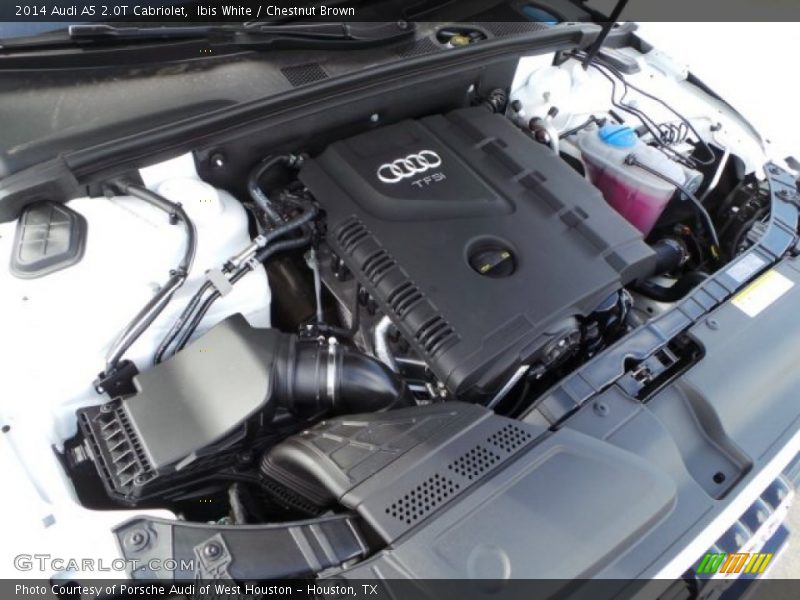  2014 A5 2.0T Cabriolet Engine - 2.0 Liter Turbocharged FSI DOHC 16-Valve VVT 4 Cylinder
