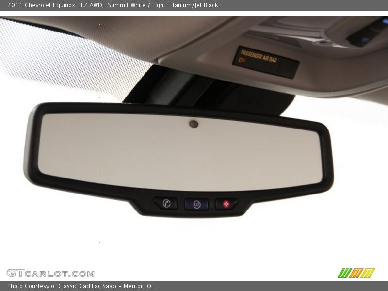Summit White / Light Titanium/Jet Black 2011 Chevrolet Equinox LTZ AWD