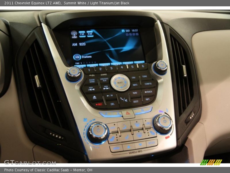 Summit White / Light Titanium/Jet Black 2011 Chevrolet Equinox LTZ AWD
