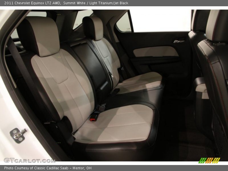 Summit White / Light Titanium/Jet Black 2011 Chevrolet Equinox LTZ AWD