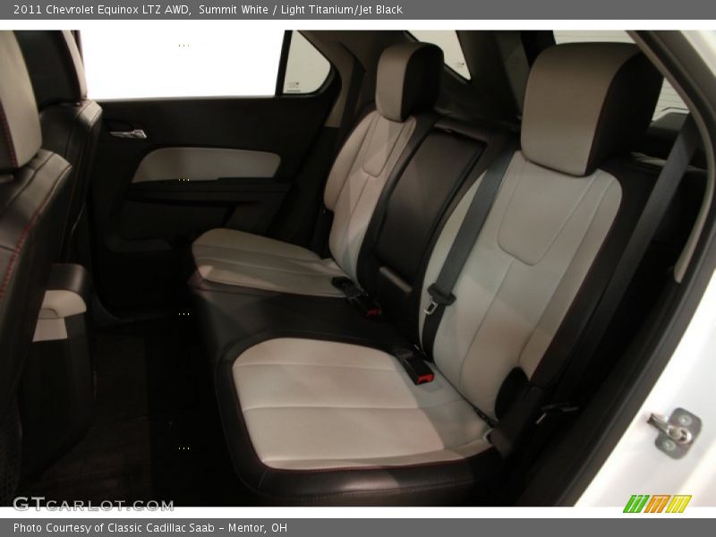 Summit White / Light Titanium/Jet Black 2011 Chevrolet Equinox LTZ AWD