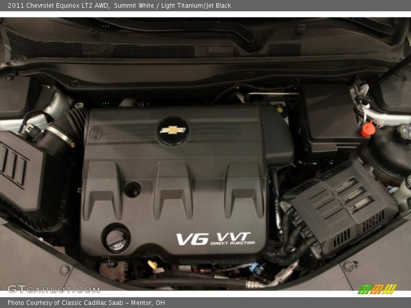 Summit White / Light Titanium/Jet Black 2011 Chevrolet Equinox LTZ AWD