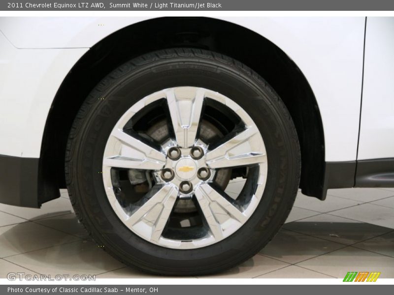 Summit White / Light Titanium/Jet Black 2011 Chevrolet Equinox LTZ AWD