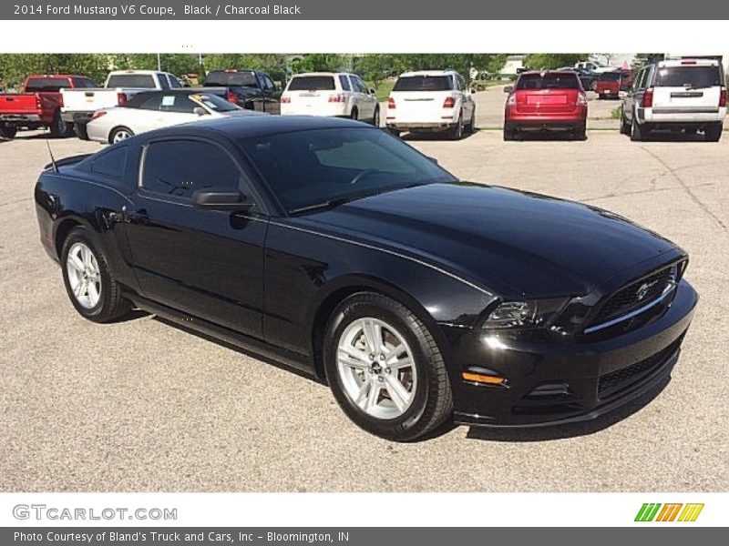 Black / Charcoal Black 2014 Ford Mustang V6 Coupe